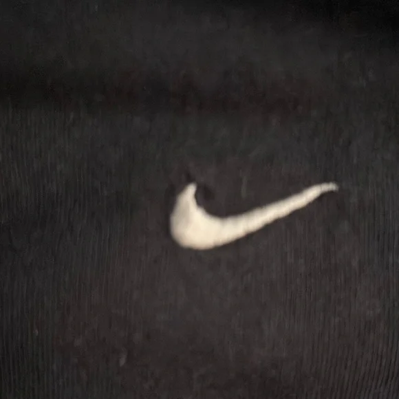 Nike Black Tee with Logo Detail - Picture 3 of 3